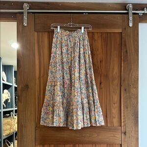 The Great. Floral Skirt